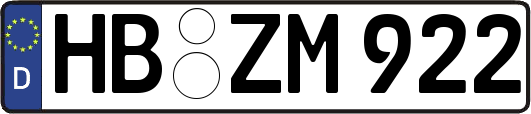 HB-ZM922