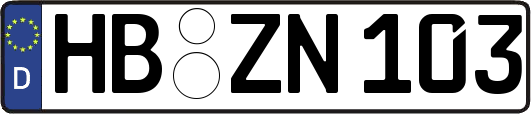 HB-ZN103