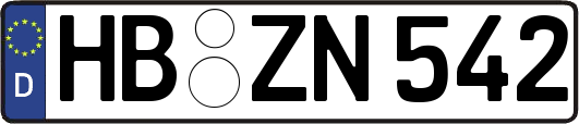 HB-ZN542