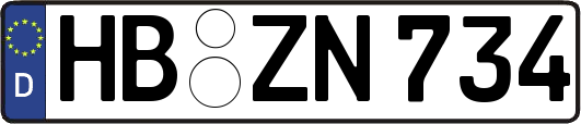 HB-ZN734