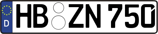 HB-ZN750
