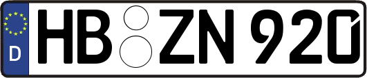 HB-ZN920