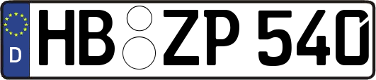 HB-ZP540