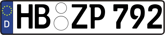 HB-ZP792