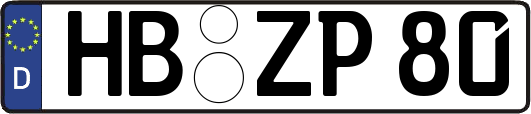 HB-ZP80