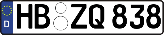 HB-ZQ838