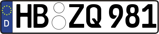 HB-ZQ981