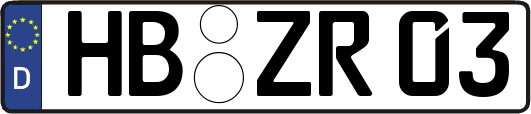 HB-ZR03