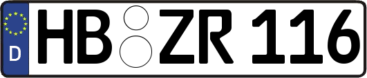 HB-ZR116