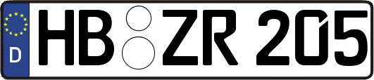 HB-ZR205