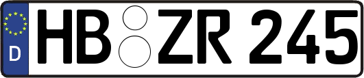 HB-ZR245