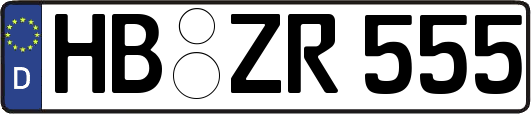 HB-ZR555