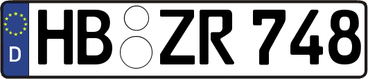 HB-ZR748
