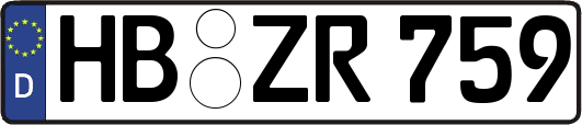 HB-ZR759