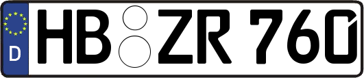 HB-ZR760
