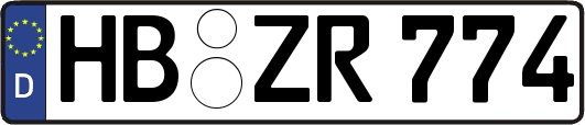 HB-ZR774