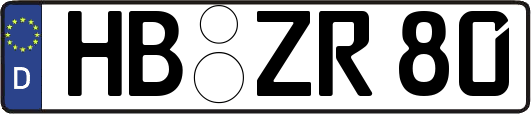 HB-ZR80