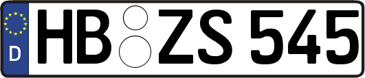 HB-ZS545