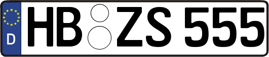 HB-ZS555