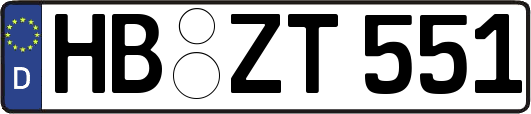 HB-ZT551