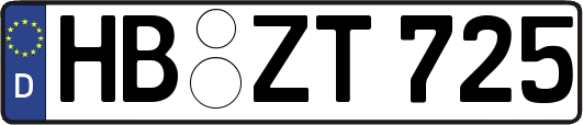 HB-ZT725