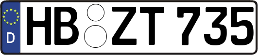 HB-ZT735