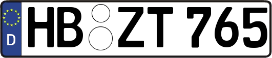 HB-ZT765