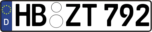 HB-ZT792