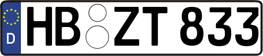 HB-ZT833