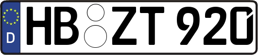 HB-ZT920