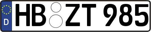 HB-ZT985