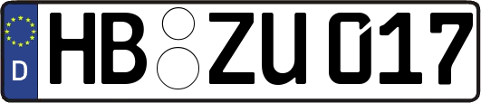 HB-ZU017