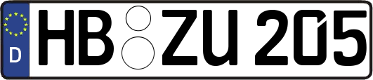 HB-ZU205