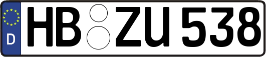 HB-ZU538