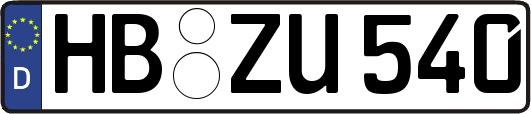 HB-ZU540