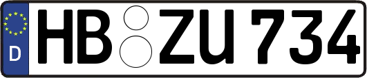 HB-ZU734