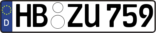 HB-ZU759