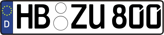 HB-ZU800