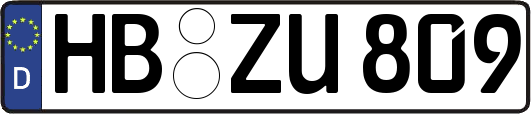 HB-ZU809