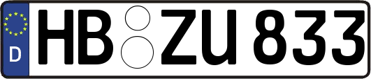 HB-ZU833