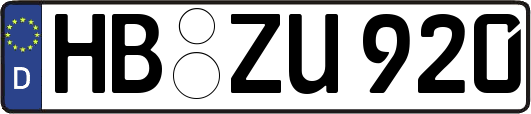 HB-ZU920
