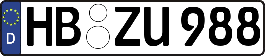 HB-ZU988