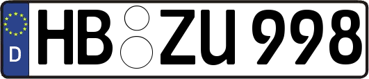 HB-ZU998