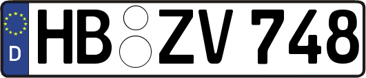 HB-ZV748