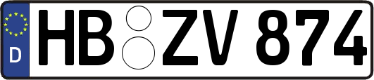 HB-ZV874
