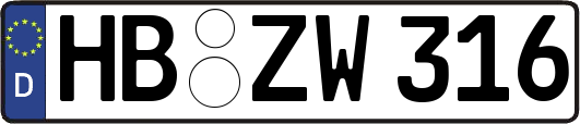 HB-ZW316