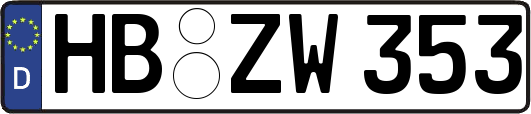 HB-ZW353