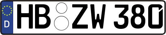 HB-ZW380