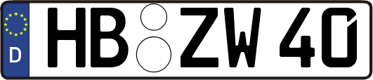 HB-ZW40