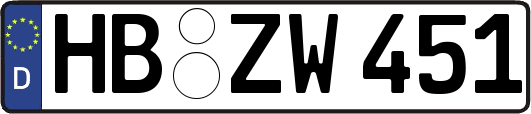 HB-ZW451